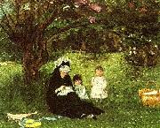 Berthe Morisot i maurecourt Germany oil painting artist